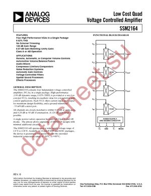 SSM2164P datasheet  